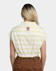 Guess Originals Women's GUESS Originals X J Balvin Woven Crop Top Yellow Sunspots