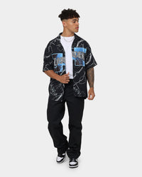 Loiter Frontline Button Up Shirt Black
