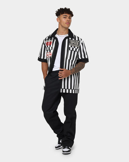 Loiter Daytona Mechanic Button Up Shirt Striped