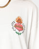 Loiter Hearts Ablaze T-Shirt Off White