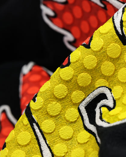 Goat Crew Hot Spike T-Shirt Black/Red/Yellow