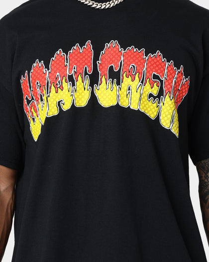 Goat Crew Hot Spike T-Shirt Black/Red/Yellow