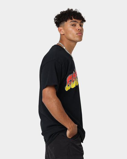 Goat Crew Hot Spike T-Shirt Black/Red/Yellow