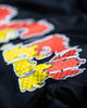 Goat Crew Hot Spike T-Shirt Black/Red/Yellow
