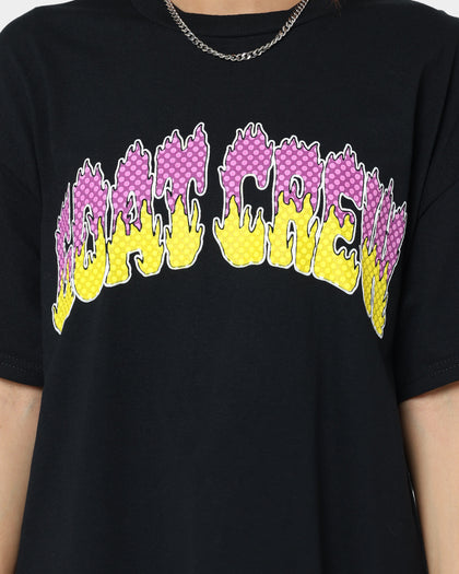 Goat Crew Hot Spike T-Shirt Black/Purple