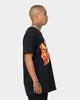 Goat Crew More Love Less Hate Puff Print T-Shirt Black/Red