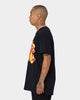 Goat Crew More Love Less Hate Puff Print T-Shirt Black/Red