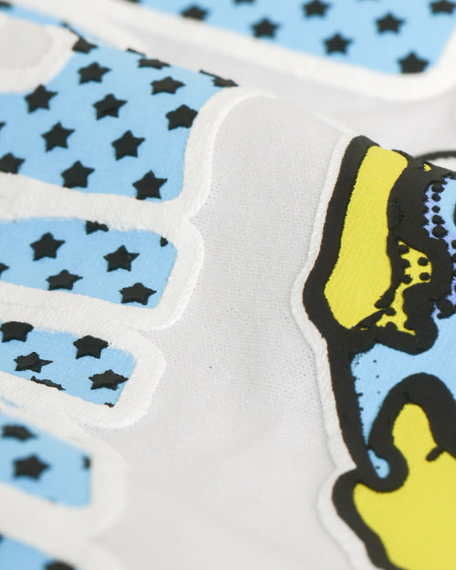 Goat Crew More Peace Less War Vintage T-Shirt White