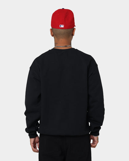 Rats Get Fat Pest Control Crewneck Black