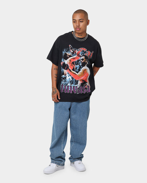 Goat Crew X Tai Tuivasa Bam Bam Vintage T-Shirt Washed Black