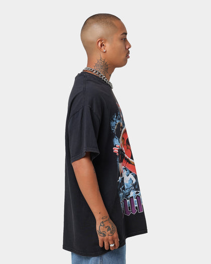 Goat Crew X Tai Tuivasa Bam Bam Vintage T-Shirt Washed Black