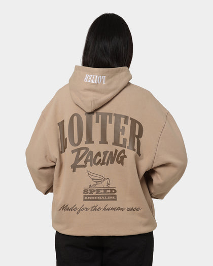 Loiter Team Premium Hoodie Beige