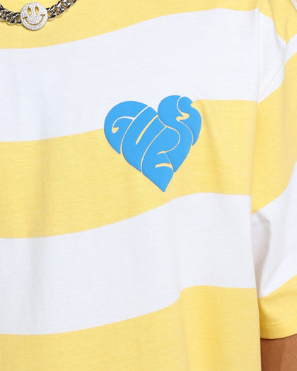 Guess Originals GUESS Originals X J Balvin Wavy T-Shirt Yellow Sunspots