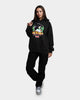 Goat Crew X InuYasha Kagome Vintage Hoodie Black Wash