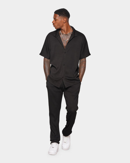 XXIII Leon Ribbed Set Black