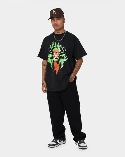 American Thrift X Samurai Jack Aku T-Shirt Black Wash