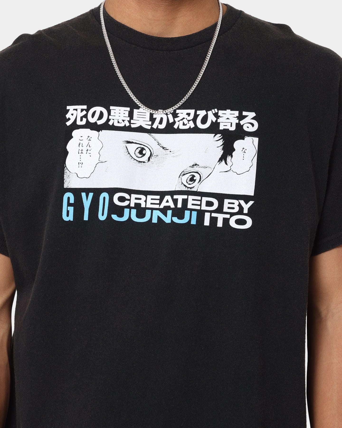 EAST END X YURI 90s Tシャツ　NIGO Goat Crew X Gyo Gyo Vintage T-Shirt Black Wash | Culture Kings US