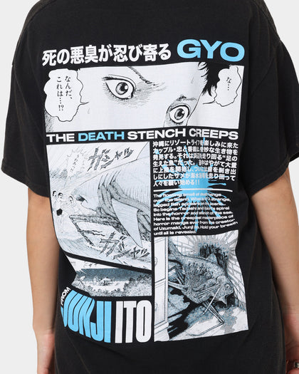 Goat Crew X Gyo Gyo Vintage T-Shirt Black Wash