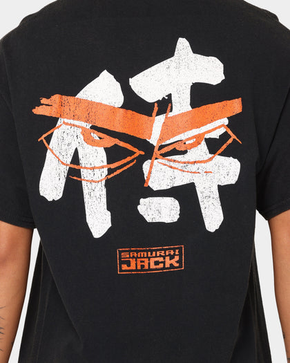 American Thrift X Samurai Jack Jack Vintage T-Shirt Black
