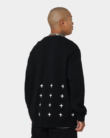 KSUBI 4X4 Biggie Crewneck Black