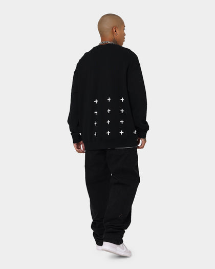 KSUBI 4X4 Biggie Crewneck Black