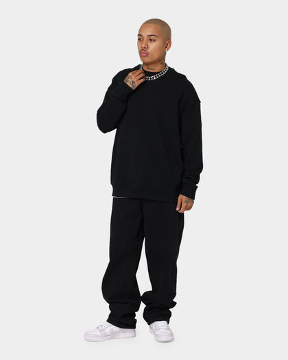 KSUBI 4X4 Biggie Crewneck Black