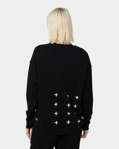 KSUBI 4X4 Biggie Crewneck Black