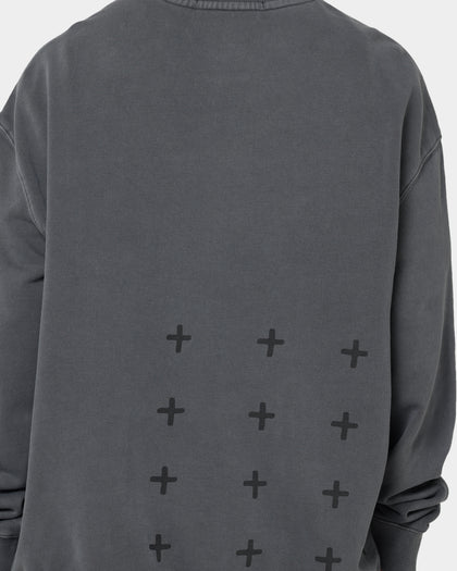 KSUBI 4X4 Biggie Crewneck Grey