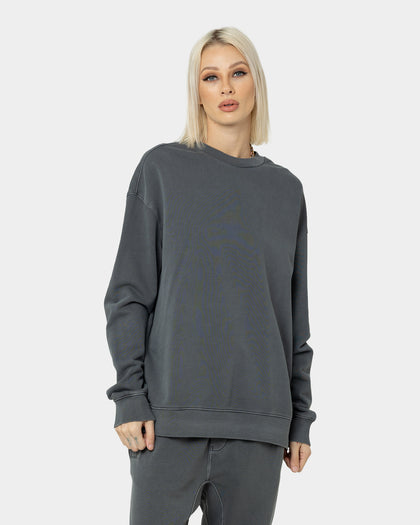 KSUBI 4X4 Biggie Crewneck Grey