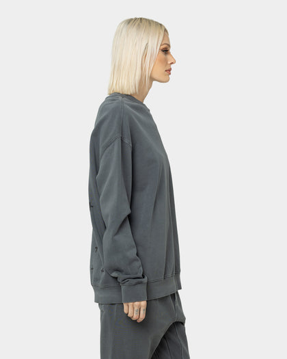 KSUBI 4X4 Biggie Crewneck Grey