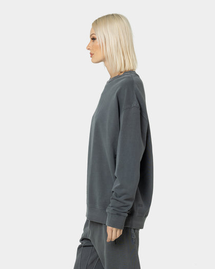 KSUBI 4X4 Biggie Crewneck Grey