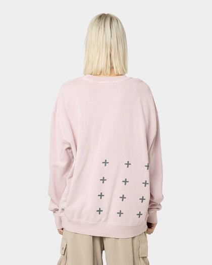 KSUBI 4 X 4 Biggie Crewneck Pink
