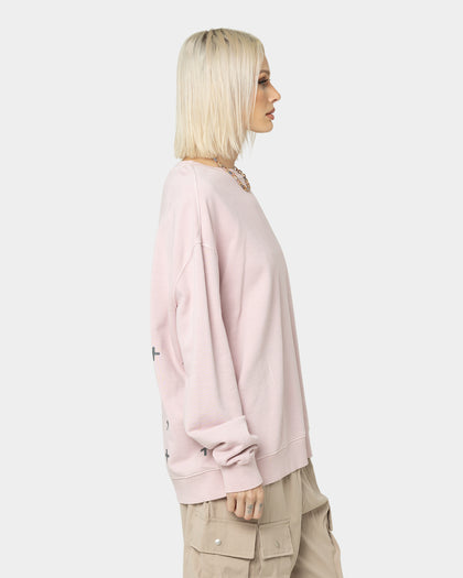KSUBI 4 X 4 Biggie Crewneck Pink