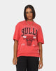 Mitchell & Ness Women's XL Arch T-Shirt Faded Red