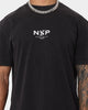 Nena and Pasadena Spaceboy Relaxed T-Shirt Pigment Black