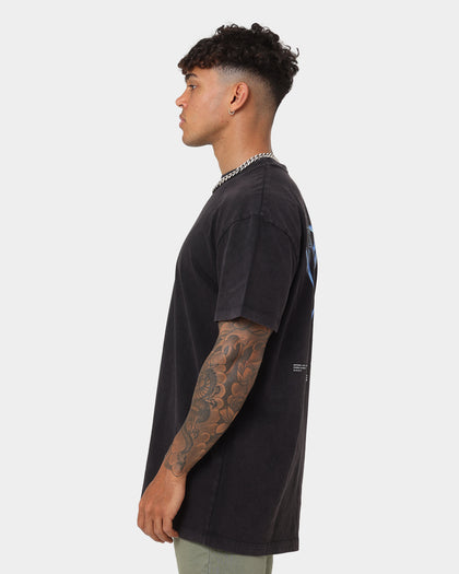 Nena and Pasadena Spaceboy Relaxed T-Shirt Pigment Black