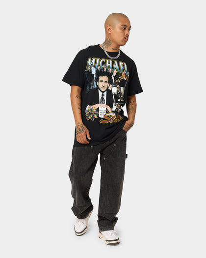 American Thrift X The Office Michael Scott Vintage T-Shirt Black