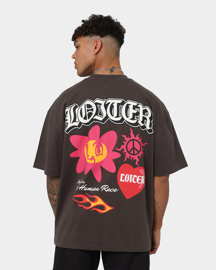 Loiter Euphoria T-Shirt Charcoal