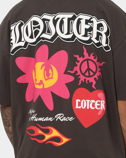 Loiter Euphoria T-Shirt Charcoal