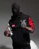 The Anti Order Antidote College Hoodie Black/White/Red