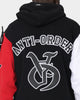 The Anti Order Antidote College Hoodie Black/White/Red