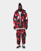 The Anti Order Storm Camo Puffer Jacket Black/Red/White