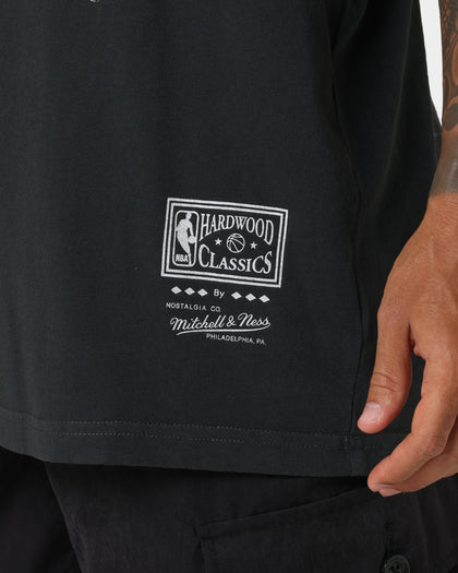 Mitchell & Ness Chicago Bulls Versus Los Angeles Lakers Finals Vintage T-Shirt Raven Black