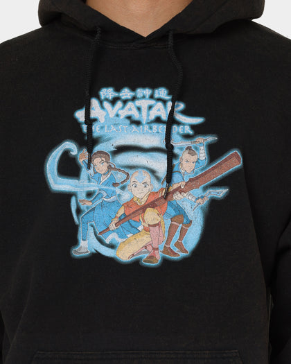 Goat Crew X Avatar: Gaang Vintage Hoodie Washed Black