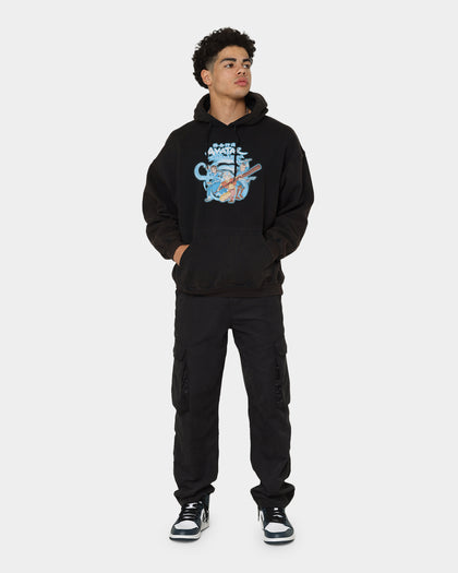Goat Crew X Avatar: Gaang Vintage Hoodie Washed Black