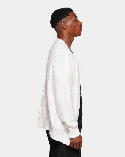 XXIII Lucas Cardigan White