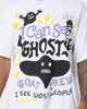 Goat Crew I Can See Ghosts All Over Print T-Shirt White