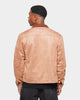 XXIII Suede Zip Up Jacket Brown