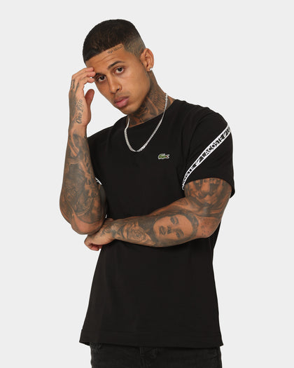 Lacoste Active Tape T-Shirt Black