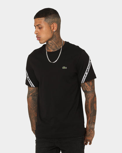 Lacoste Active Tape T-Shirt Black